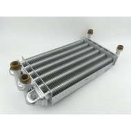 Теплообменник битермический Ariston TX, T2 (MFFI, MI); Electrolux BASIC X; NEVA LUX; Siberia Top Line; Boiler Sky 24 S (А)